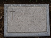 Struma Military Cemetery - Tunbridge, Gerard Charles